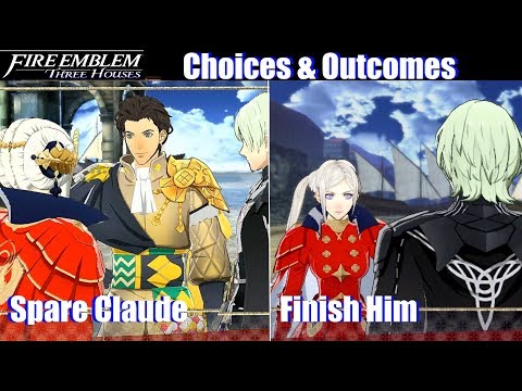 FE3H Spare Claude vs Finish Him Outcomes - Fire Emblem...