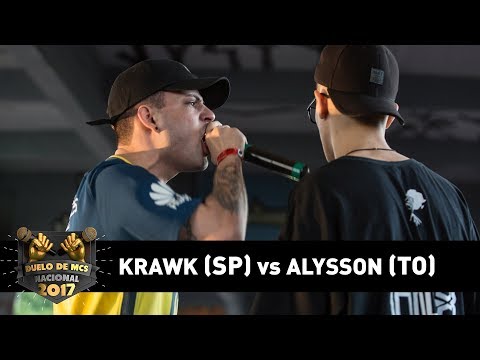 Alysson [TO] vs Krawk [SP] (1ªFase) - DUELO DE MCS NACIONAL 2017
