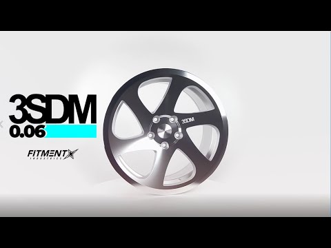 3SDM 0.06 18x8.5 35 Silver | 5060530680153 | Fitment Industries