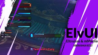 Dark Fable | New Custom Portraits, Textures, and Colors by Eltruism & mMedia | ElvUI Edit WoW