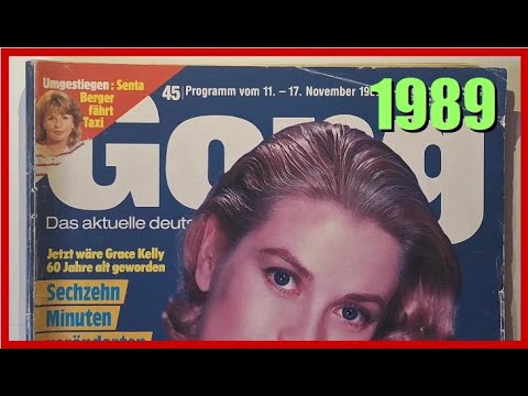 Gong 45/1989: 11.11.-17.11.1989 • Grace Kelly