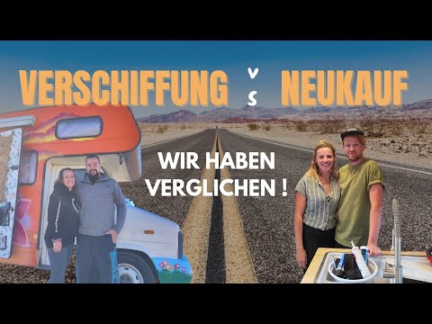 Fahrzeug verschiffen oder in den USA neu kaufen? | Zwei Familien erzählen von ihren Erfahrungen 🚌🚢