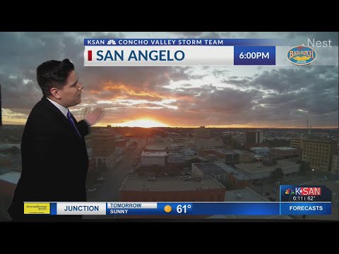KSAN Storm Team 6pm forecast update - Wednesday January 22, 2020