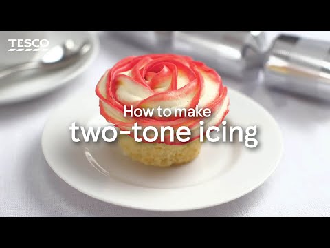 How to Make Two Tone Icing | Tesco