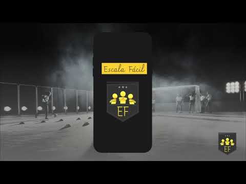 Escala fácil: Organiza futebol