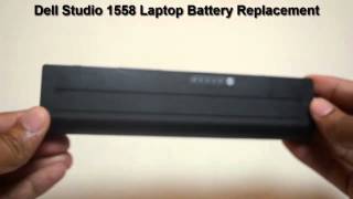 Dell-Studio-1558-6-Cell-Laptop-Battery-Replacement