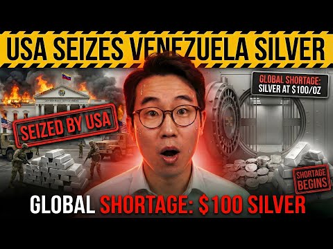 IT'S OVER: USA SEIZES Venezuela Silver + Global Shortage BEGINS ($100 Silver CONFIRMED)