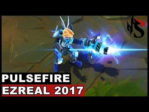 Pulsefire Ezreal Ultimate Skin Update 2017 (League of Legends)
