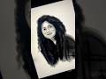 Amaran Movie Drawing Zoom Art Sivakarthikeyan And Sai Pallavi