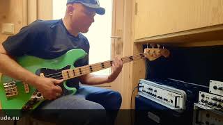 Video thumbnail for The Jack & Danny JB Vintage 1975 Surf Green upgrade on a Prolude BHV450 amp and KO210 cab by Robert Kramers