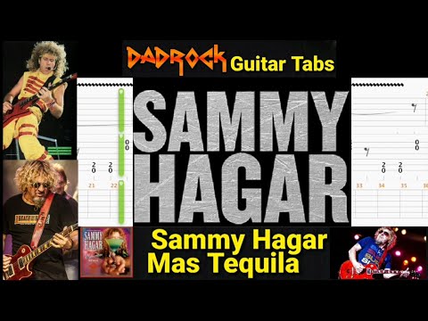 Mas Tequila - Sammy Hagar - Lead Guitar TABS Lesson