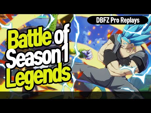 【DBFZ】 verdane(?) vs kaimart, Season 1 Legends meet in Season 3 【DBFZ Pro Replays】