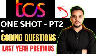 TCS NQT Coding Questions (One Shot) | Previous Year Solutions | TCS NQT Coding Preparation 2026