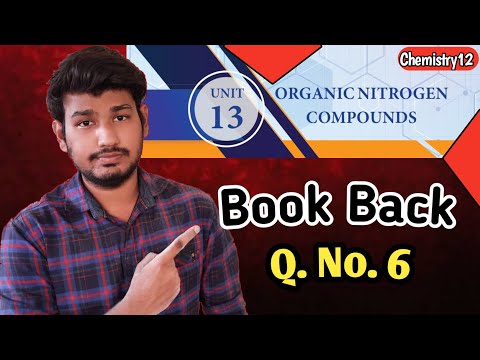 Q.No.6 |Unit-13 |Chemistry 12 |English Medium |SaravananTK |Ed Chemistry