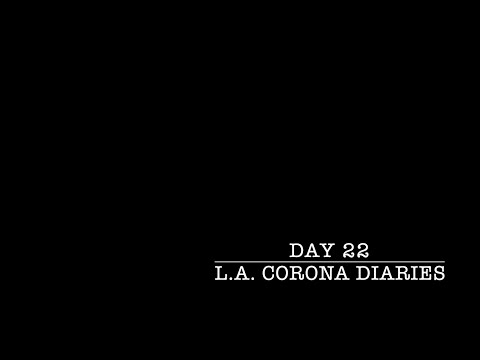 L.A. Corona(COVID-19) Diaries Day 22