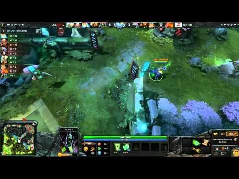 coL vs. Zenith - TI2 Playoffs (Winners Bracket) Game 1