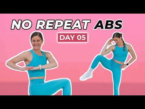 7 Minute HIIT Ab Workout All Standing No Equipment