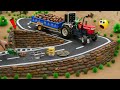 Diy Mini Tractor Making Morden Road Construction Using Stone Cement Science Project TopMiniGear