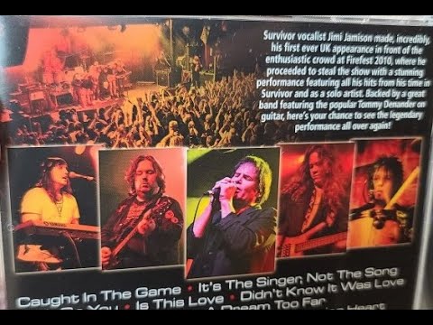 Jimi Jamison  Live At Firefest 2010  Full DVD