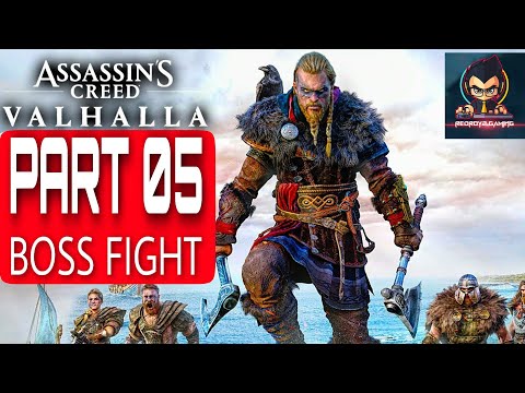ASSASSIN'S CREED VALHALLA Rued BOSS FIGHT Gameplay Walkthrough Part 5 - No Commentary