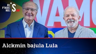 Em discurso, Alckmin jura fidelidade eterna a Lula