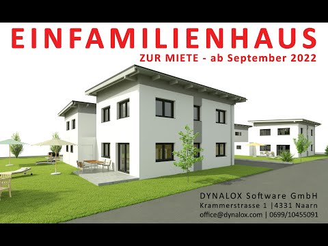 Einfamilienhaus in Naarn zur Miete ab Sept. 2022 - NEUBAU/ERSTBEZUG