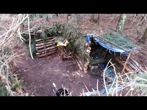 Leśny szałas : szałas letni, kawa i siekiera