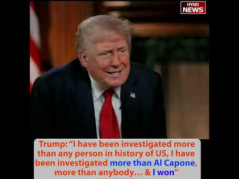 Trump Will Build White House Ballroom with Own Money; 'Four Years Is Plenty'; 'Investigated More Than Al Capone -- And I Won'