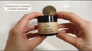 Zinková mast s extraktem z měsíčku