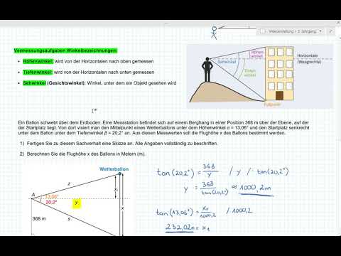 Trigonometrie Einführung 1