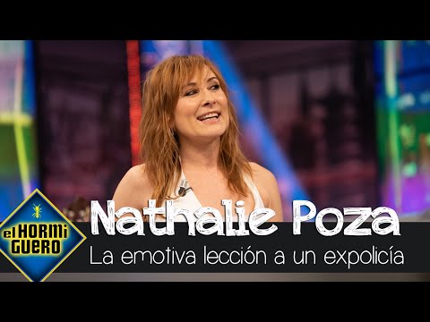Nathalie Pozadio una lección a un policía retirado: "Me lo contó llorando" - El Hormiguero