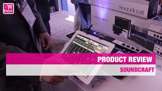 Video thumbnail for Soundcraft Ui16 Digital Mixer | NAMM SHOW 2015 by Bax-shop | Bax Music Goes