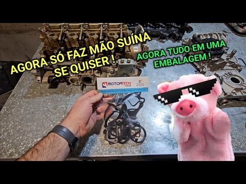 KIT VEDAÇÕES PARA TROCA DA CORRENTE DE COMANDO T270 DA MOTORTECH.