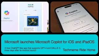 Microsoft launches Microsoft Copilot for iOS and iPadOS. Why Use ChatGPT Every Again? #chatgpt