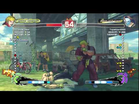 SSF4 AE Ver. 2012: 1P [Ken] vs. Topwizard999 [Vega] - PSN Ranked Match