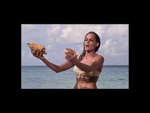 Dr No 1962 James Bond meets Honey Ryder scene