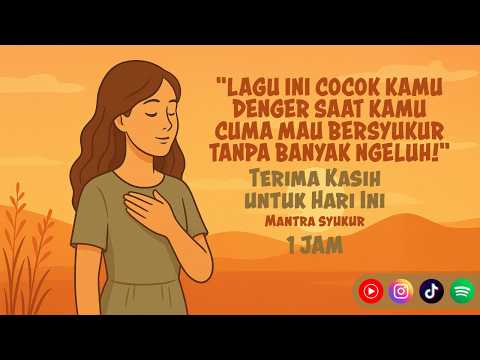 Terima Kasih untuk Hari Ini 🌻Lagu Mantra Afirmasi Positif untuk Bersyukur dan Bahagia Setiap Hari 🌅