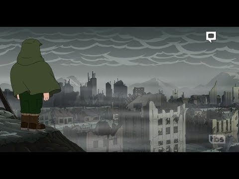 American Dad - Langley Falls has been destroyed[ American Dad]