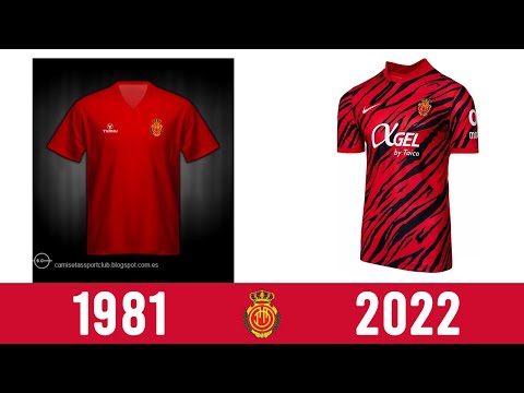 RCD Mallorca Kit History: 1981-2022