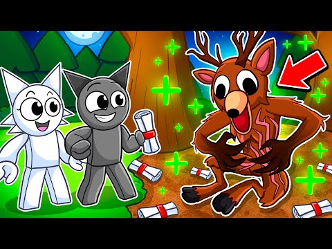 We SAVED THE DEER MONSTER in 99 Nights in The Forest...