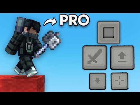 Pro Mobile Player Tries MACE PVP... (Minecraft Bedrock)