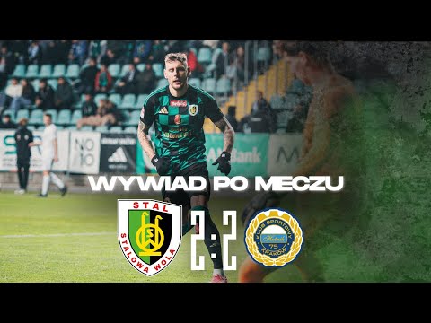 Wywiad: Dawid Wolny po meczu Stal Stalowa Wola - Hutnik Kraków