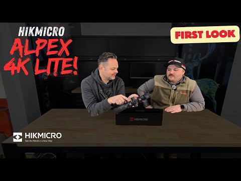 First look at the all new HIKMICRO Alpek 4k Lite A40E - The ultimate Air Rifle Night Vision Scope??