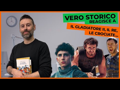 ESPERTO DI STORIA reagisce a il GLADIATORE II, LE CROCIATE, IL RE, OUTLAW KING...⎮ Slim Dogs