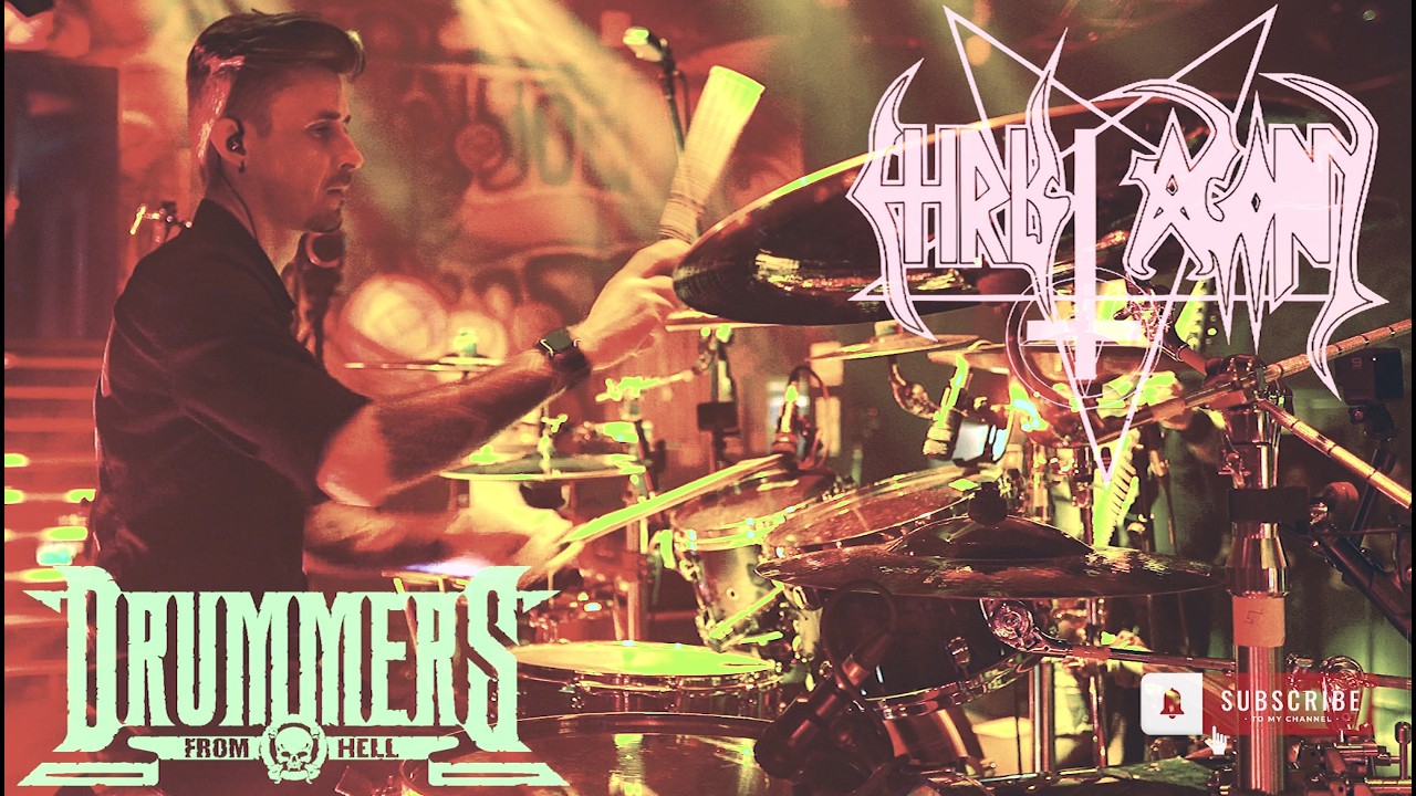 CHRIST AGONY-Paganhorns. Dmitry Kim. Live at @CzarneRewiry 2026 (Drum Cam)