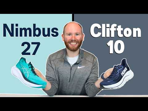 Hoka Clifton 10 vs Asics Gel Nimbus 27 | Comfort vs Performance