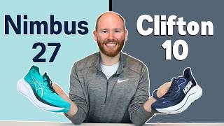 Hoka Clifton 10 vs Asics Gel Nimbus 27 | Comfort vs Performance