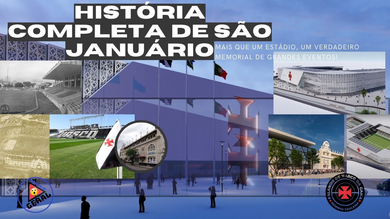Estádio Vasco da Gama, da Construção aos Títulos no (Estádio São Januário)!