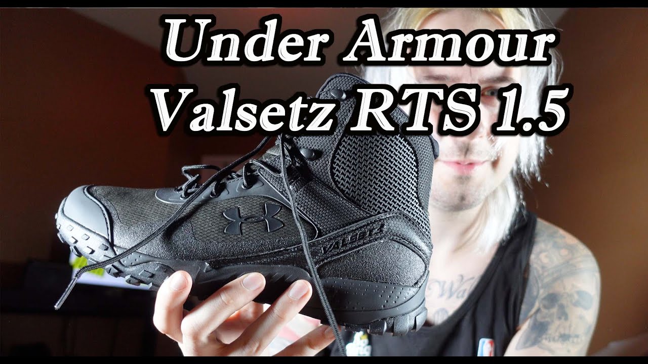 Under Armour Valsetz RTS 1.5 Tactical Boot Review And Size Guide.