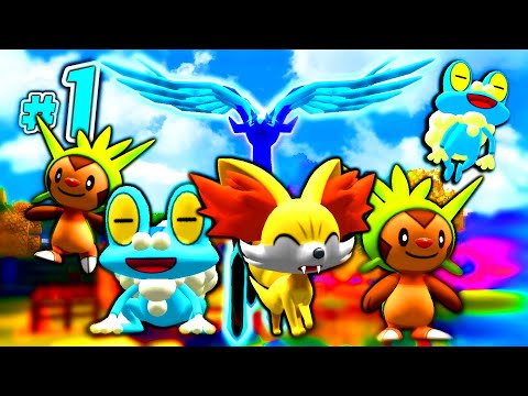 Pixelmon KALOS Adventure! - "Our Journey Begins!" - Episode 1 (Minecraft Pokemon Mod)